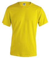 T-paita Adult Colour T-Shirt "keya" MC180, keltainen liikelahja logopainatuksella